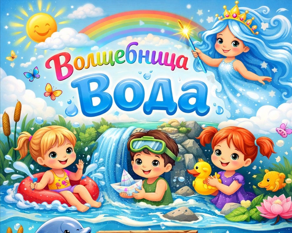 Вода – источник жизни: наши малыши изучают водные чудеса!